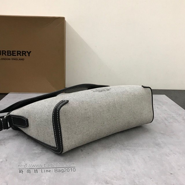 Burberry專櫃新款包包 巴寶莉口袋信使包單肩斜挎包  db1166